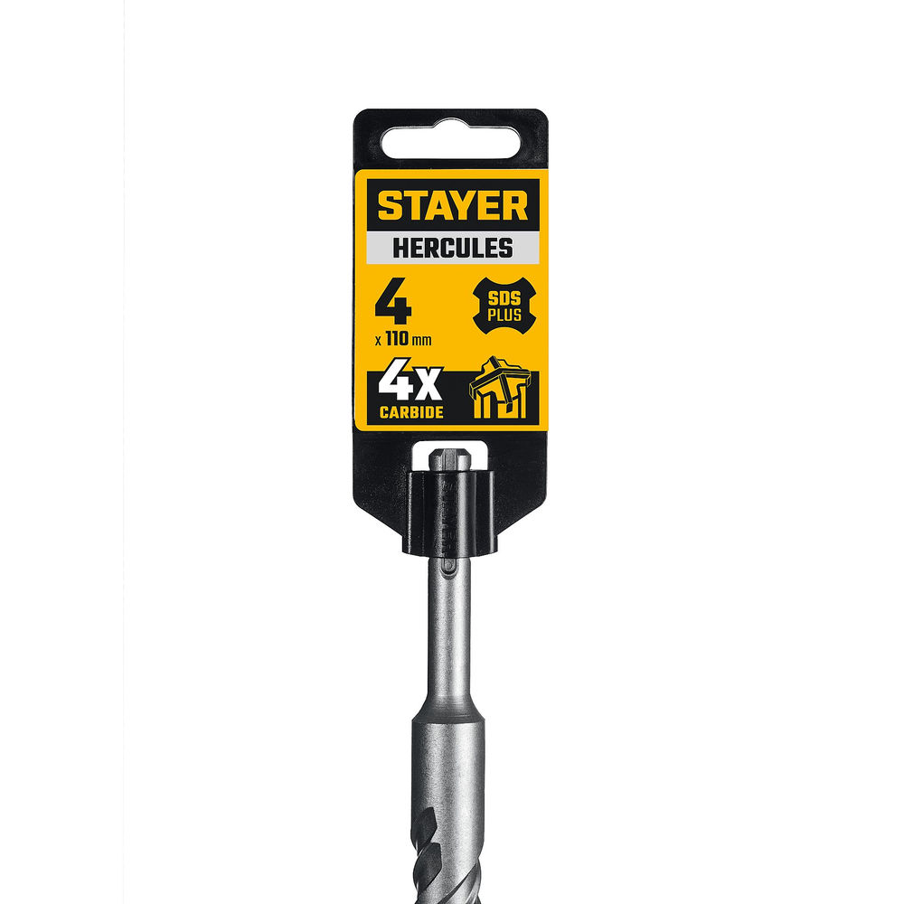Бур SDS-plus HERCULES-4Х STAYER 4x110 мм 29290-110-04  