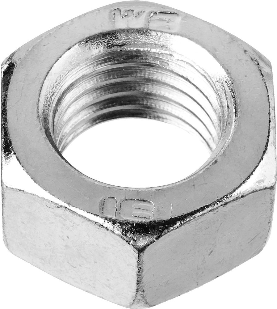 Гайка шестигранная M14, кл. пр. 6, цинк, 2 шт, ГОСТ ISO 4032-2014 ЗУБР 303556-14