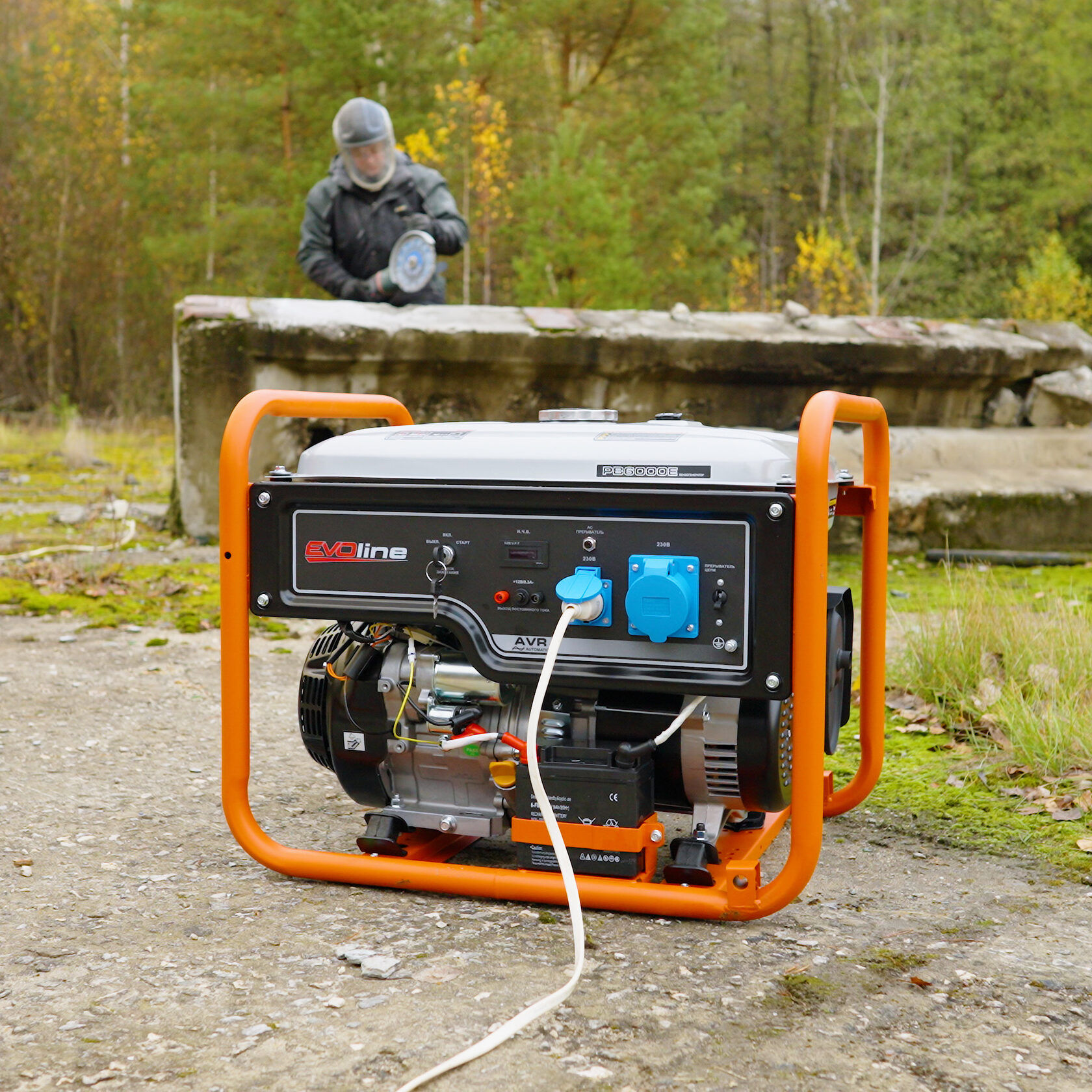 Генератор бензиновый EVOline PB 6000 E (произведено Zongshen)