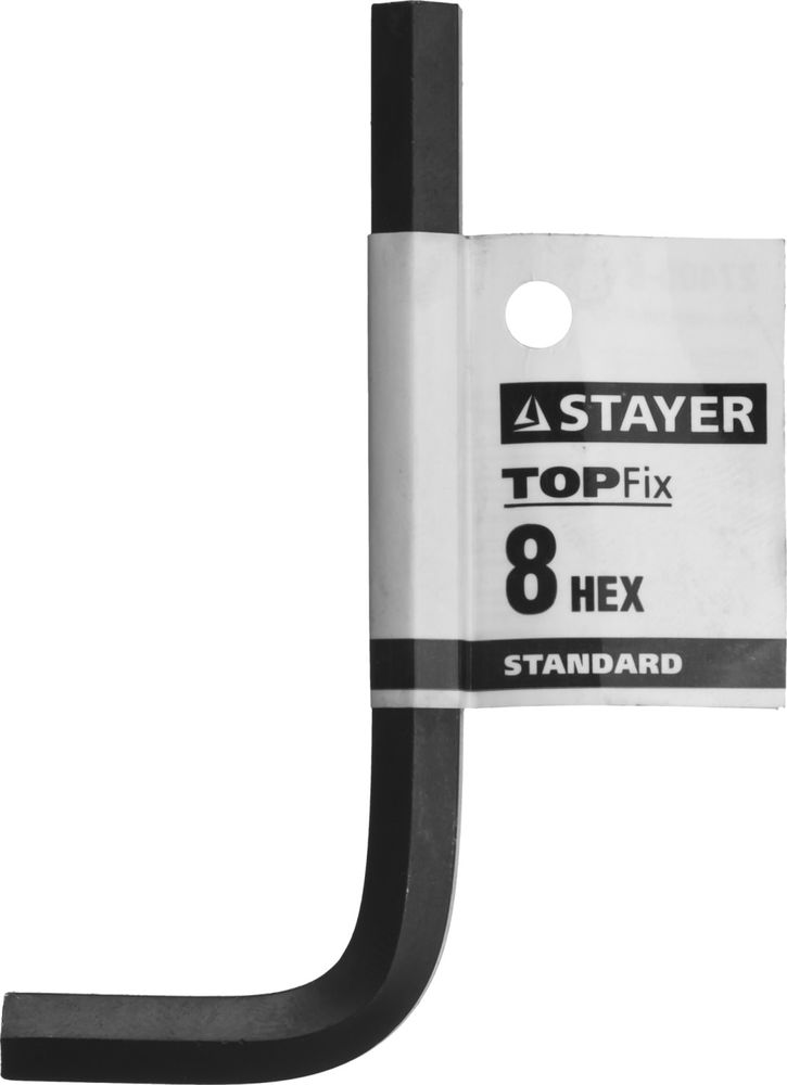Ключ имбусовый 8 мм STANDARD STAYER 27405-8