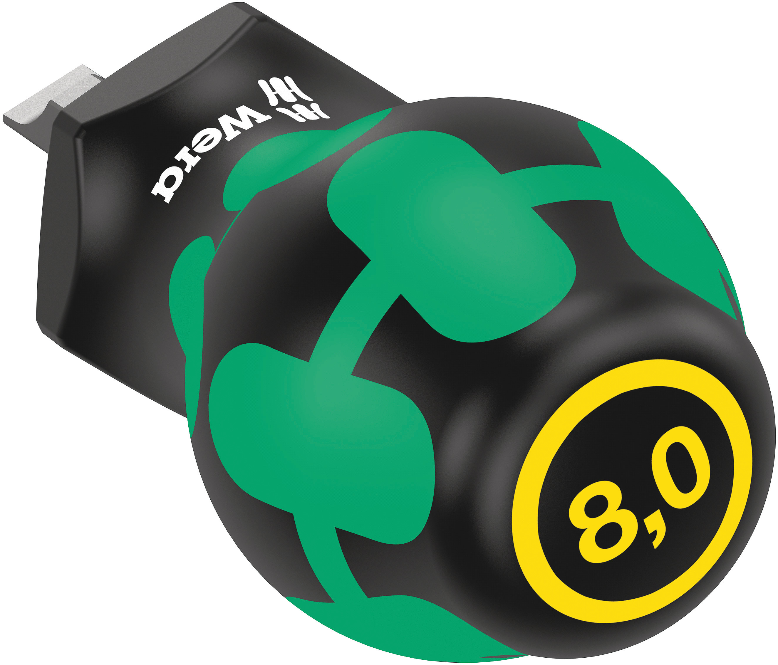 Отвёртка короткая шлицевая 0.8 x 4 x 25 мм SL Stubby серия 335 Wera WE-008841