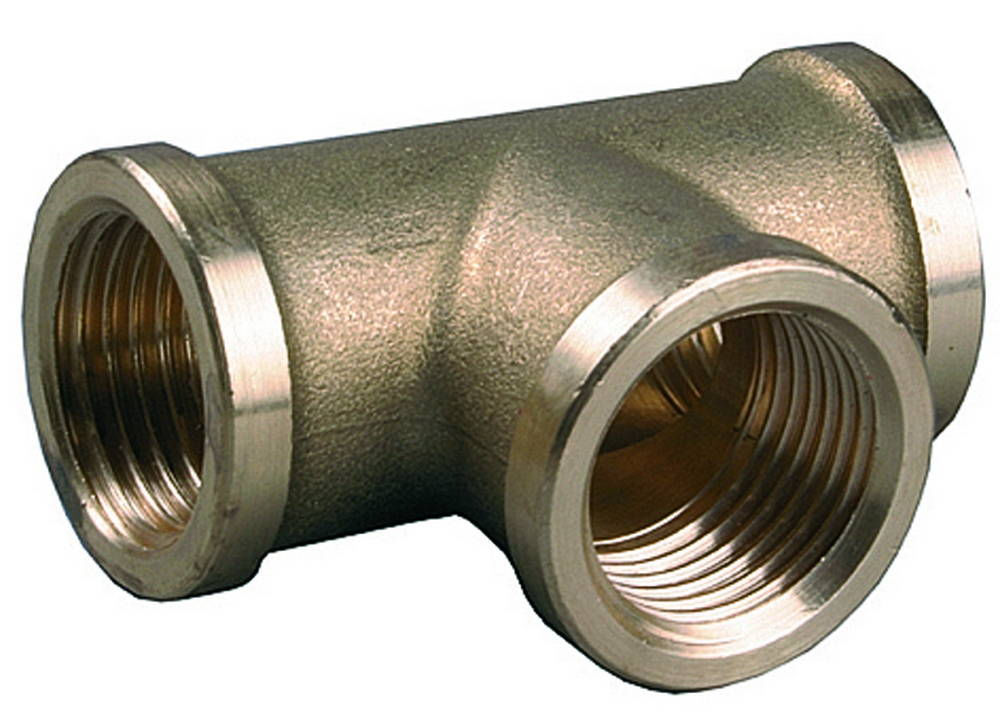 Тройник внутренняя резьба 1 латунь GENERAL FITTINGS 51055-1