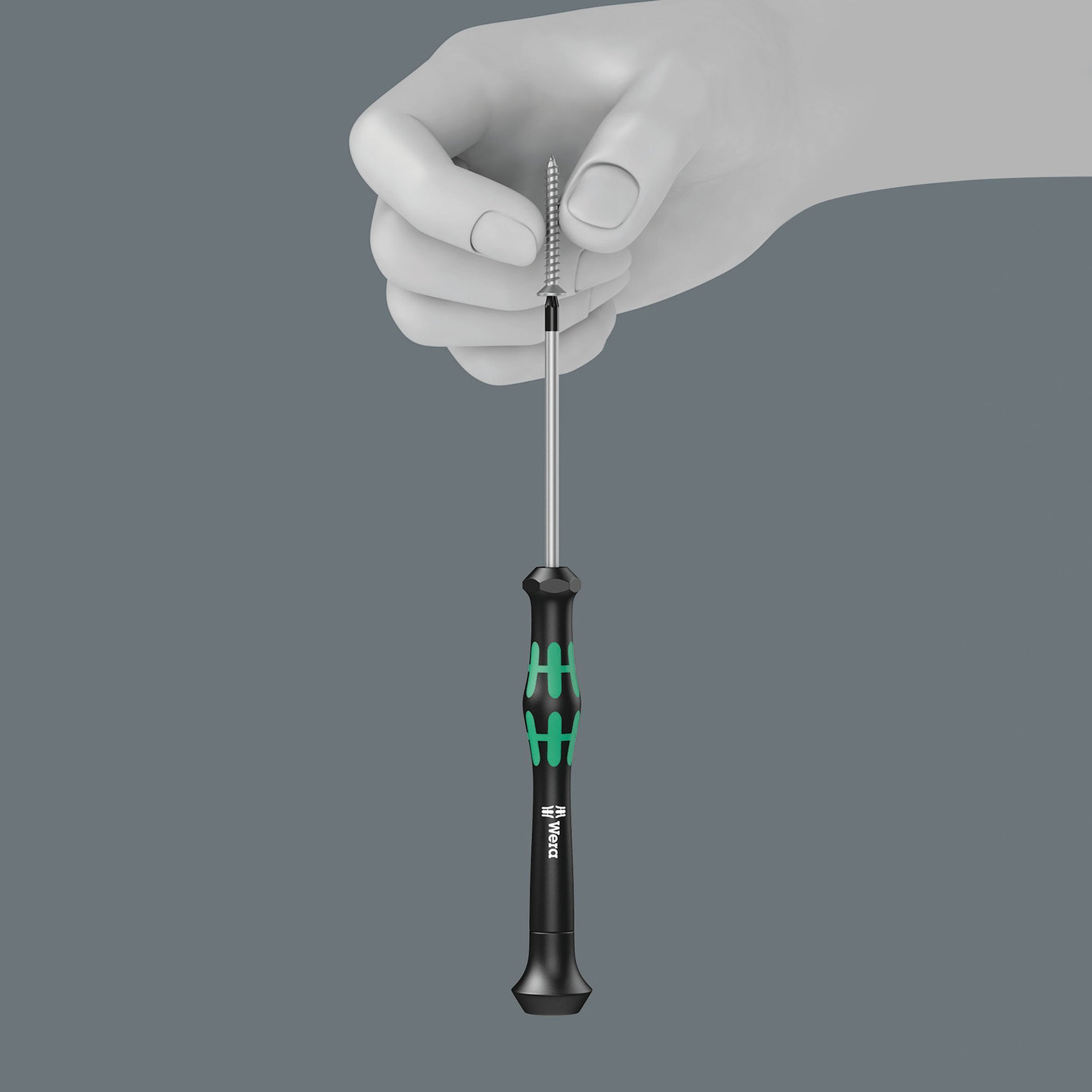 2067 TORX® HF Kraftform Micro Отвёртка прецизионная, с фиксацией, TX 9 x 60 мм (WE-118185)