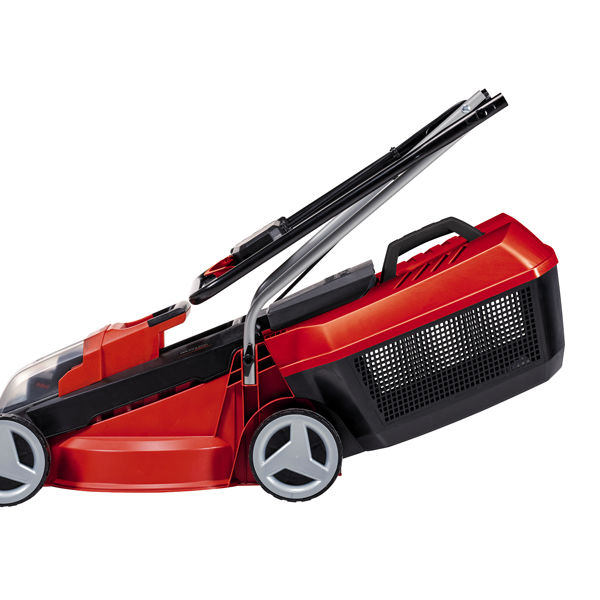 Газонокосилка акк Einhell PXC GE-CM 18/30 Li, 18В,BL,3ст, 30-70мм,осевая,25л,без АКК и ЗУ (3413157)