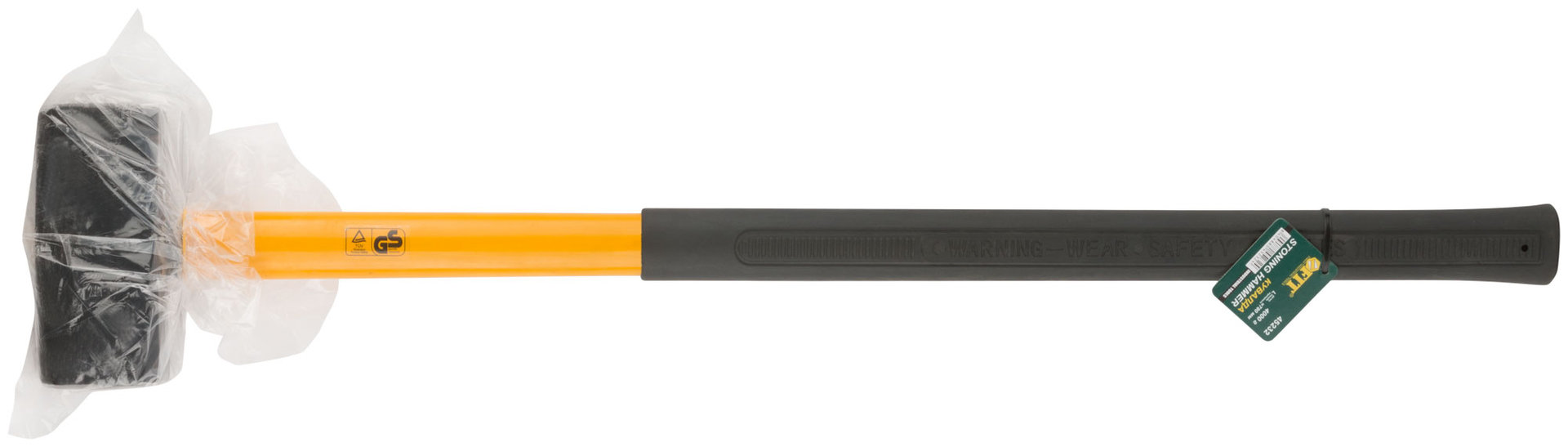 Кувалда кованая, фиберглассовая усиленная ручка 780 мм, 4 кг