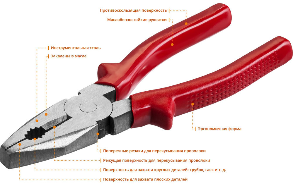 Плоскогубцы 160 мм MIRAX 22036-1-16