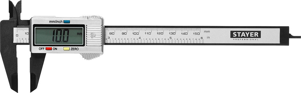 Штангенциркуль электронный 150 мм STAYER 34411-150