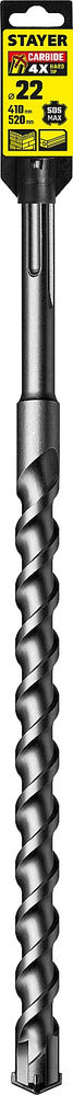 Бур SDS-max Professional Hercules-4Х STAYER 22x410/520 мм 29370-410-22  