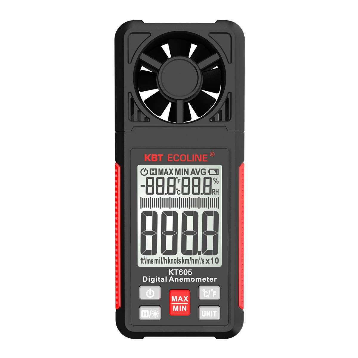 Анемометр КТ 605 серия ECOLINE (КВТ) (91922)