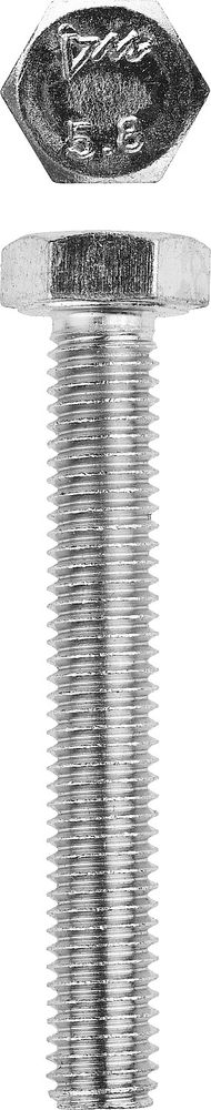 Болт M8 x 70 мм, кл. пр. 5.8, цинк, 5 кг, ГОСТ 7798-70 ЗУБР 303080-08-070