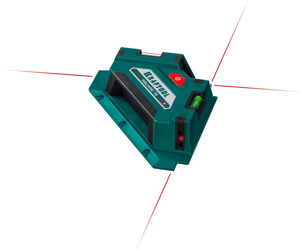 Лазерный угольник для кафеля Square-15 KRAFTOOL 34705