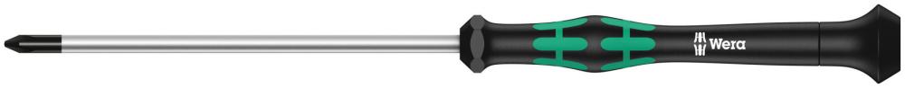 Отвёртка крестовая прецизионная PH 00 x 40 мм Kraftform Micro серия 2050 PH Wera WE-118019