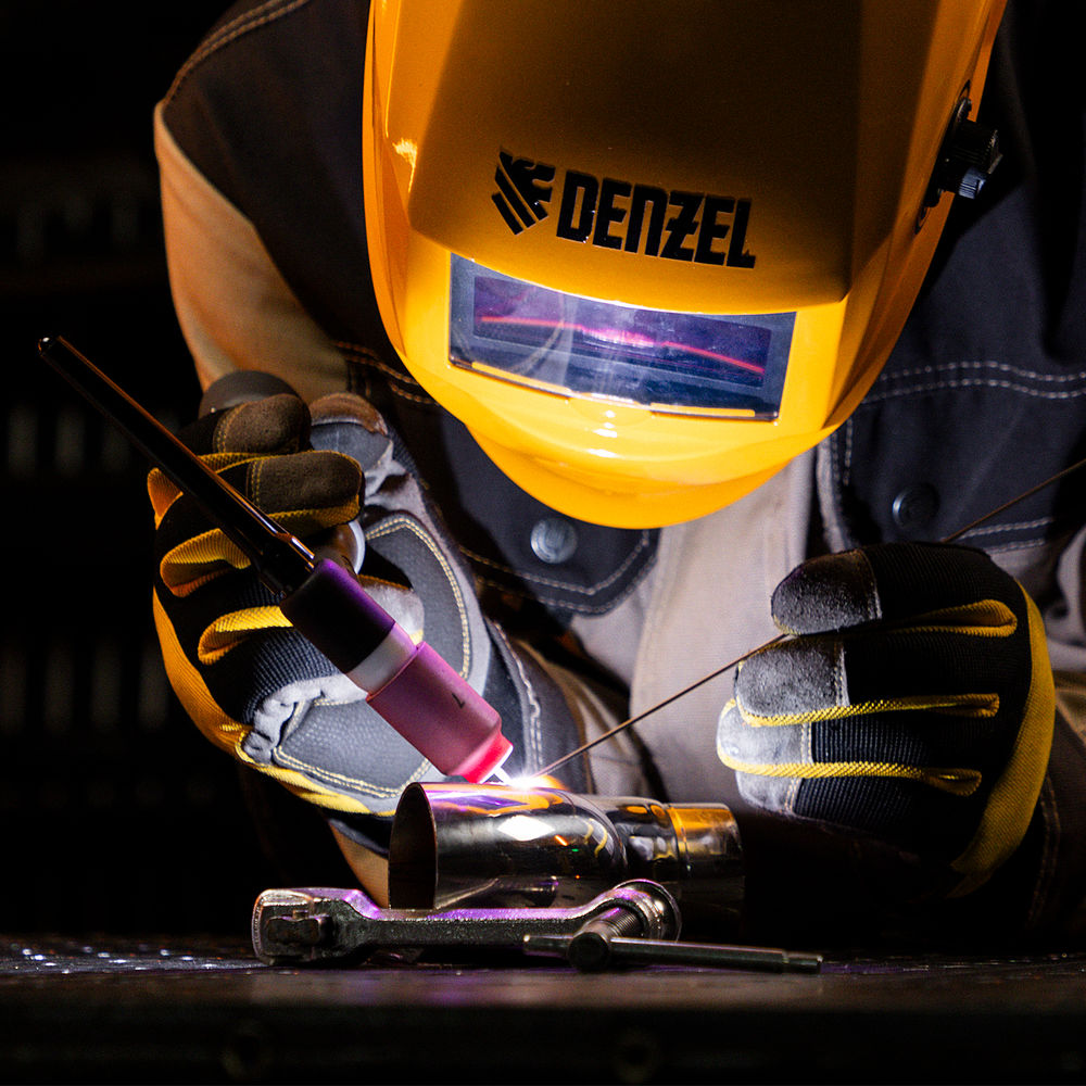 Аппарат инвертор. аргонодуговой сварки ITIG-200 DС Pulse Cold Weld, 200 А, ПВ 60% Denzel (94329)