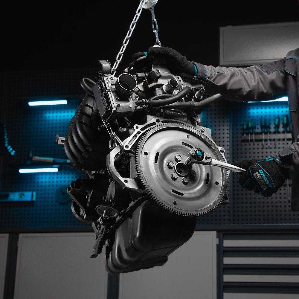 Набор инструментов, 1/2, CrV, 120 зубьев, 24 предмета Gross