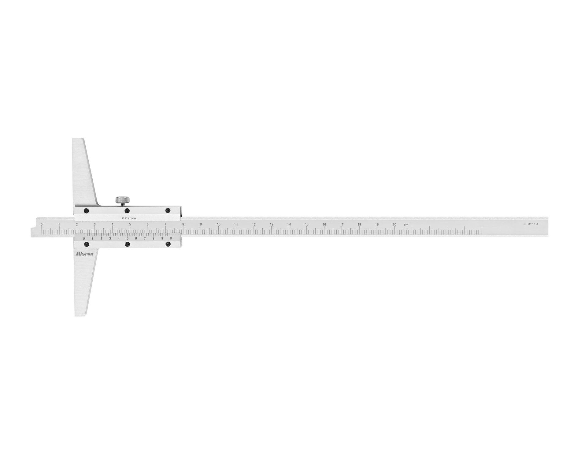 Штангенглубиномер ШГ- 200 0,02 Micron