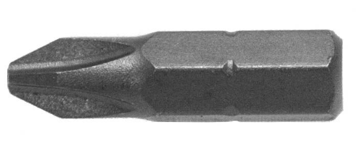 Бита, с шестигранным хвостовиком, 1/4, PH2, 25 мм, усиленная, 1 шт, Licota, S3PH102502