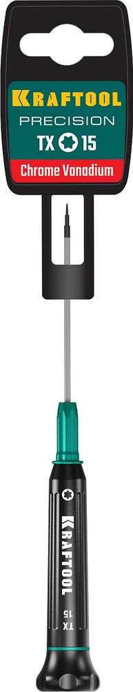 Отвертка для точных работ Precision, TX15 KRAFTOOL 25684-15