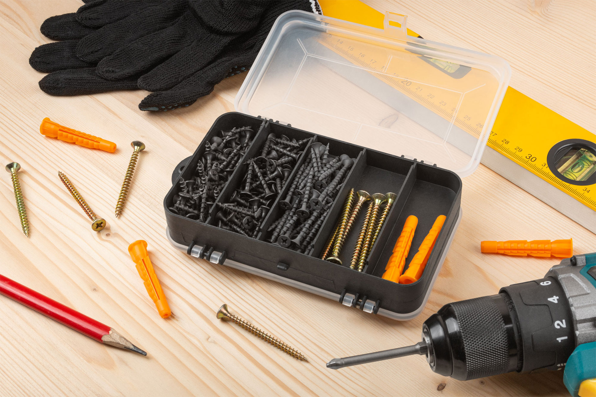 Набор крепежа универсальный 278 шт.