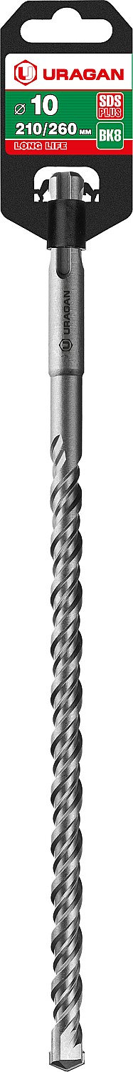 URAGAN 10 х 260 мм, SDS-plus бур (29311-260-10)