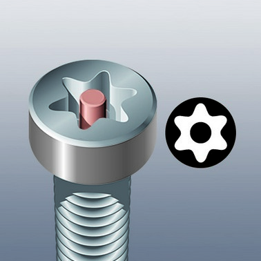 Отвёртка TX 8 x 60 мм с отверстием TORX BO серия 367 Wera WE-138258