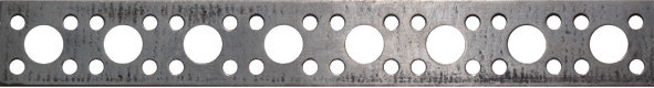 Лента перфорированная прямая 0,55 х 17 25м (30291)