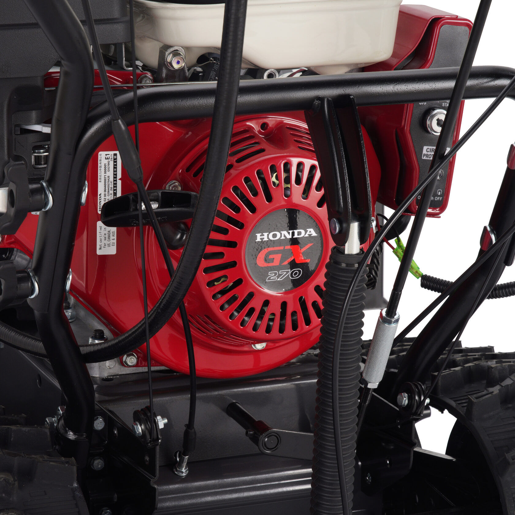 Снегоуборщик (снегоотбрасыватель) бензиновый EVOline SBG 690 THE (Honda)