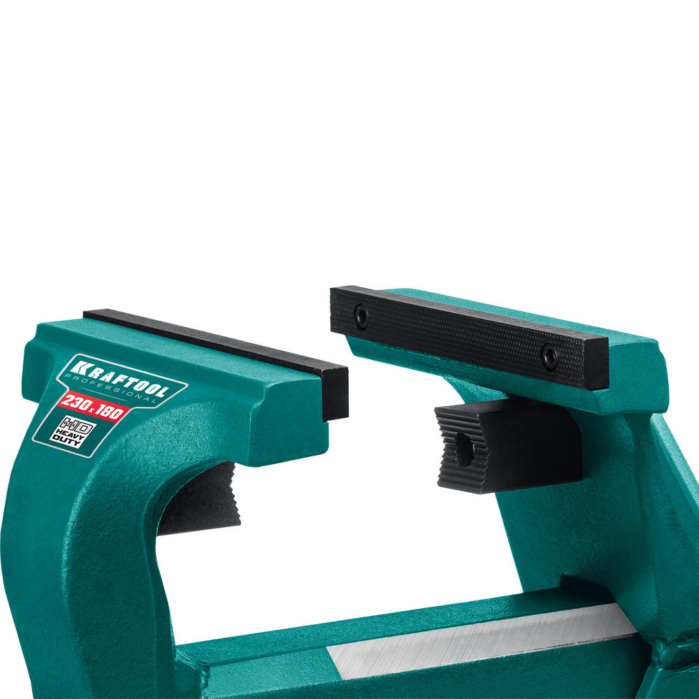 Кованые стальные тиски FORGE--180/230, с регулировкой компенсации люфта KRAFTOOL 32700-230