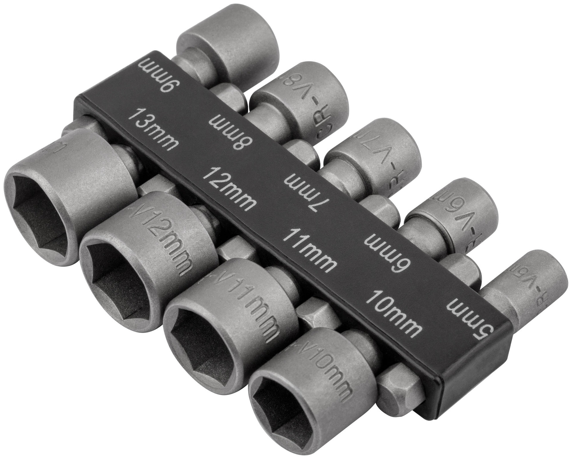 Набор усиленных головок CrV 9 шт. (5-13 мм)