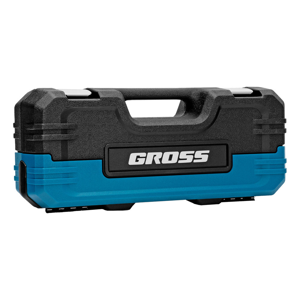 Набор инструментов, 1/2, CrV, 120 зубьев, 24 предмета Gross