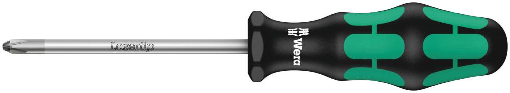 Отвёртка крестовая PZ 2 x 100 мм серия 355 PZ Wera WE-009315