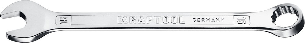 Ключ гаечный комбинированный 15 мм KRAFTOOL 27079-15