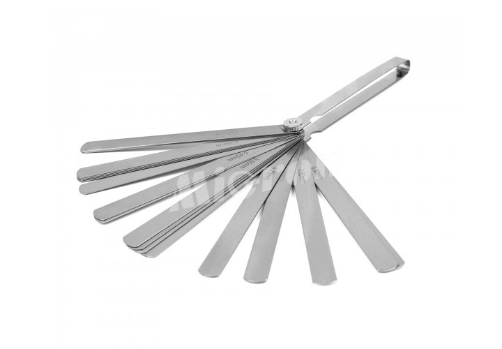 Набор щупов 0,02-1 L=200 17шт. Micron