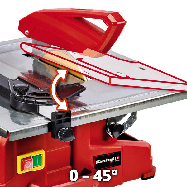 Плиткорез Einhell TC-TC 800, 800Вт, 2950об/мин, 180х25,4 (4301185)