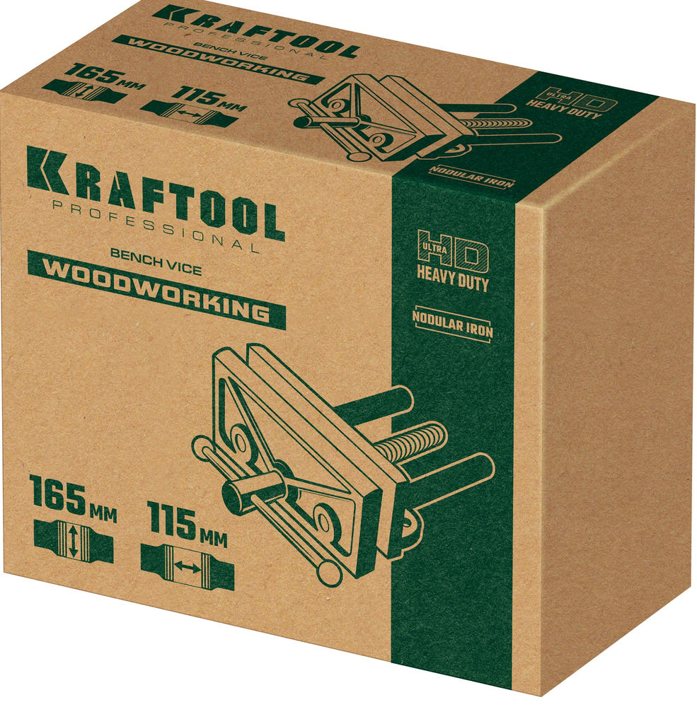 Столярные тиски 165 мм KRAFTOOL 32718-150