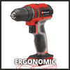Дрель аккумуляторная Einhell PXC TE-CD 18/40 Li BL, 18В,40Нм,патрон 10мм,без АКК и ЗУ (4513997)