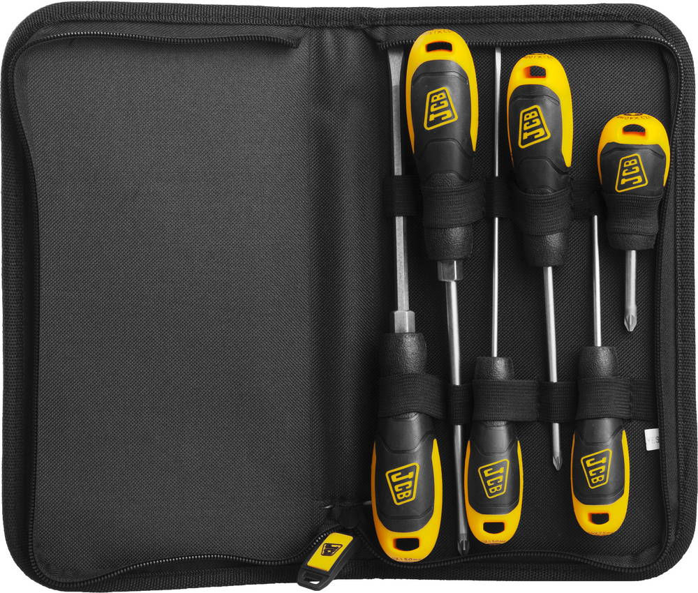 Набор отверток, 7 предм JCB JSD019