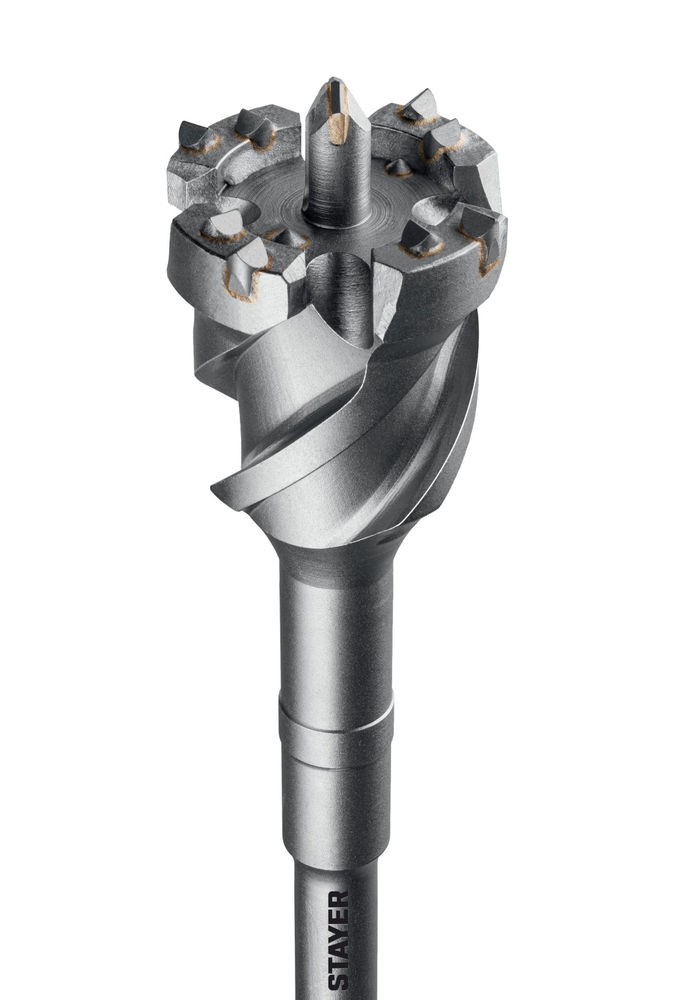 Бур проломной SDS-max PROFESSIONAL HERCULES-4Х STAYER d68x500/600 мм 29319-68-600  