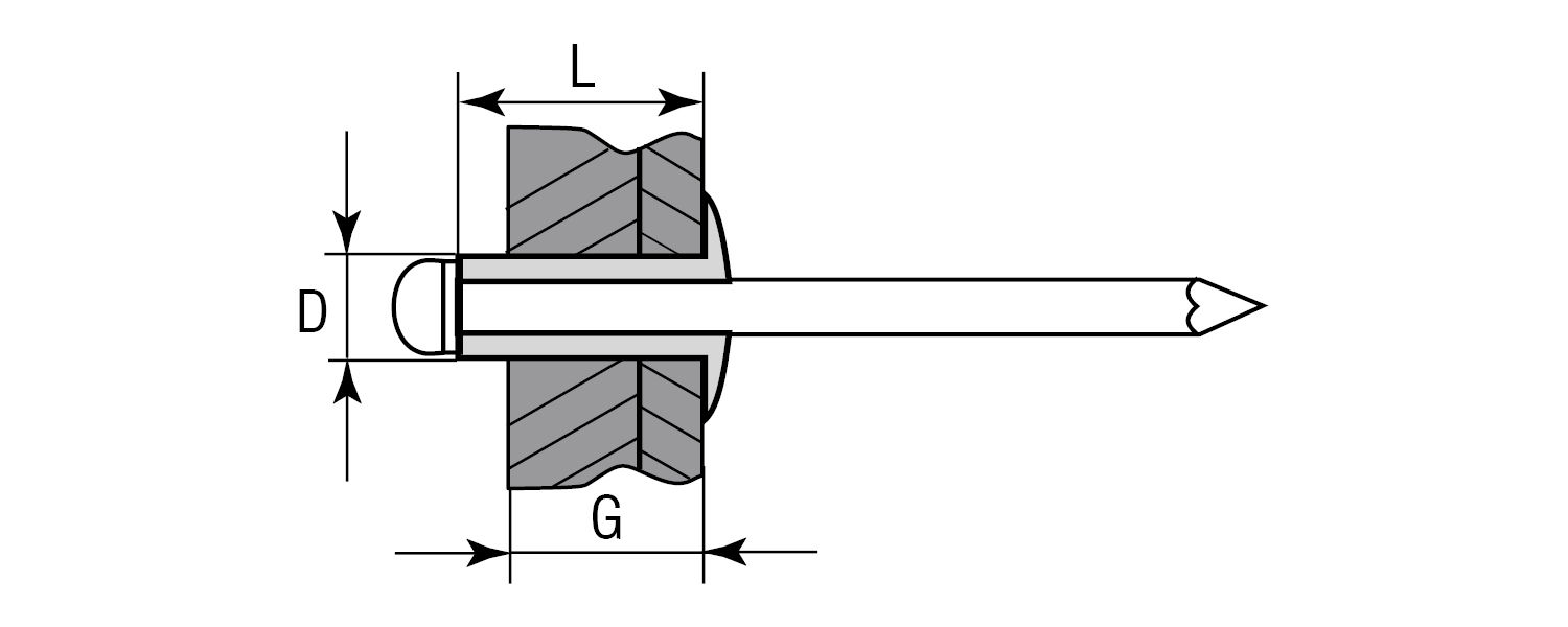ЗУБР 4.8 x 16 мм, Al5052, 20 шт, алюминиевые заклепки (31300-48-16)