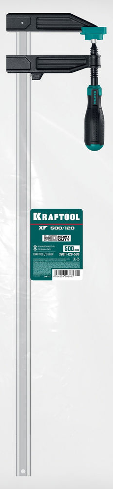 Струбцина F MF-500/120, 120 х 500 мм KRAFTOOL 32011-120-500_z01