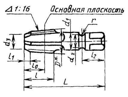 Метчик Rc 1 Р6М5 трубный конический, м/р. (11 ниток/дюйм) CNIC