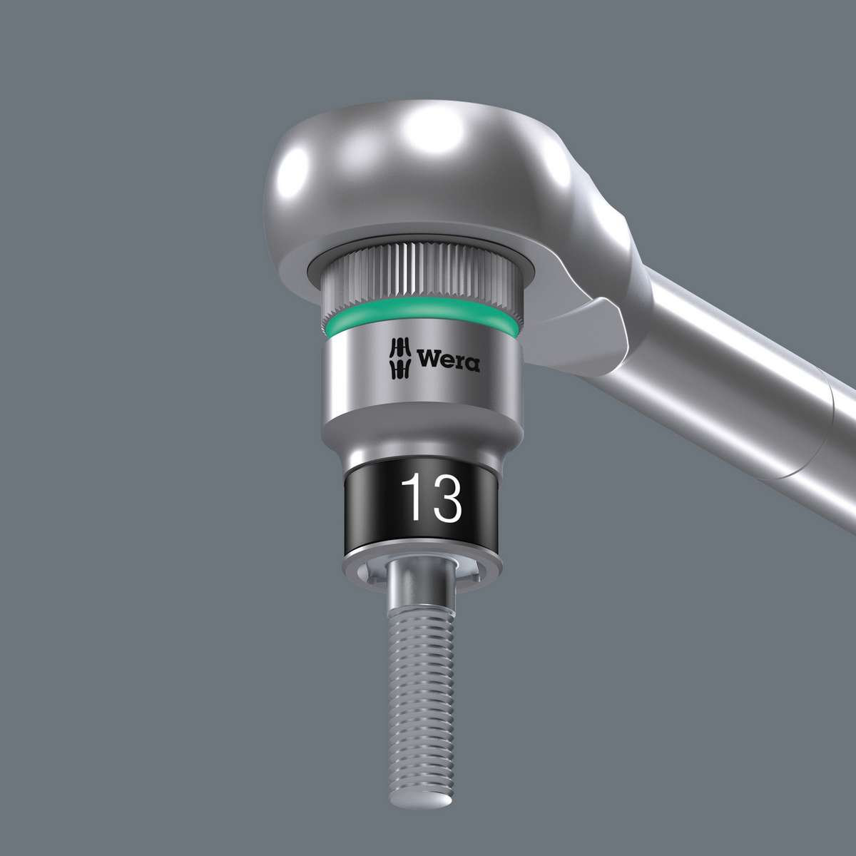 Головка торцевая 6-гранная Zyklop 1/2 с фиксацией 15 x 37 мм Wera 8790 HMC HF WE-003735