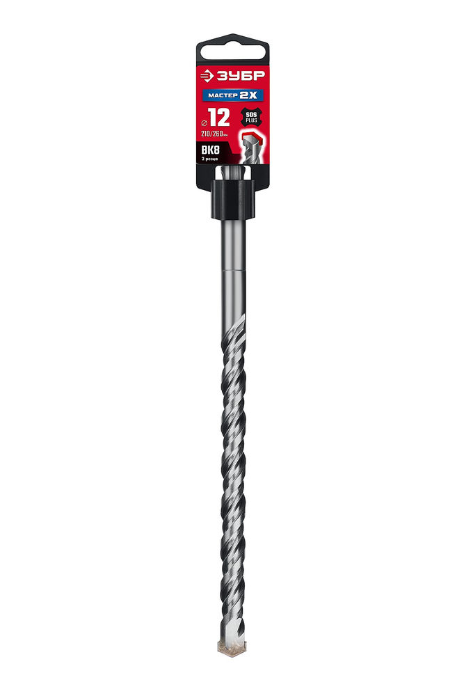 Бур SDS-plus Мастер-2Х 12 x 260 мм ЗУБР 29315-260-12_z01