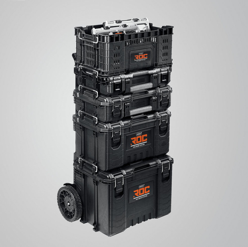 Ящик пластиковый (22) с крышкой ROC PRO GEAR 2.0 KETER 38371