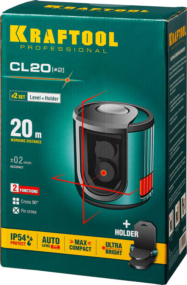 Лазерный нивелир CL 20 #2 KRAFTOOL 34700-2