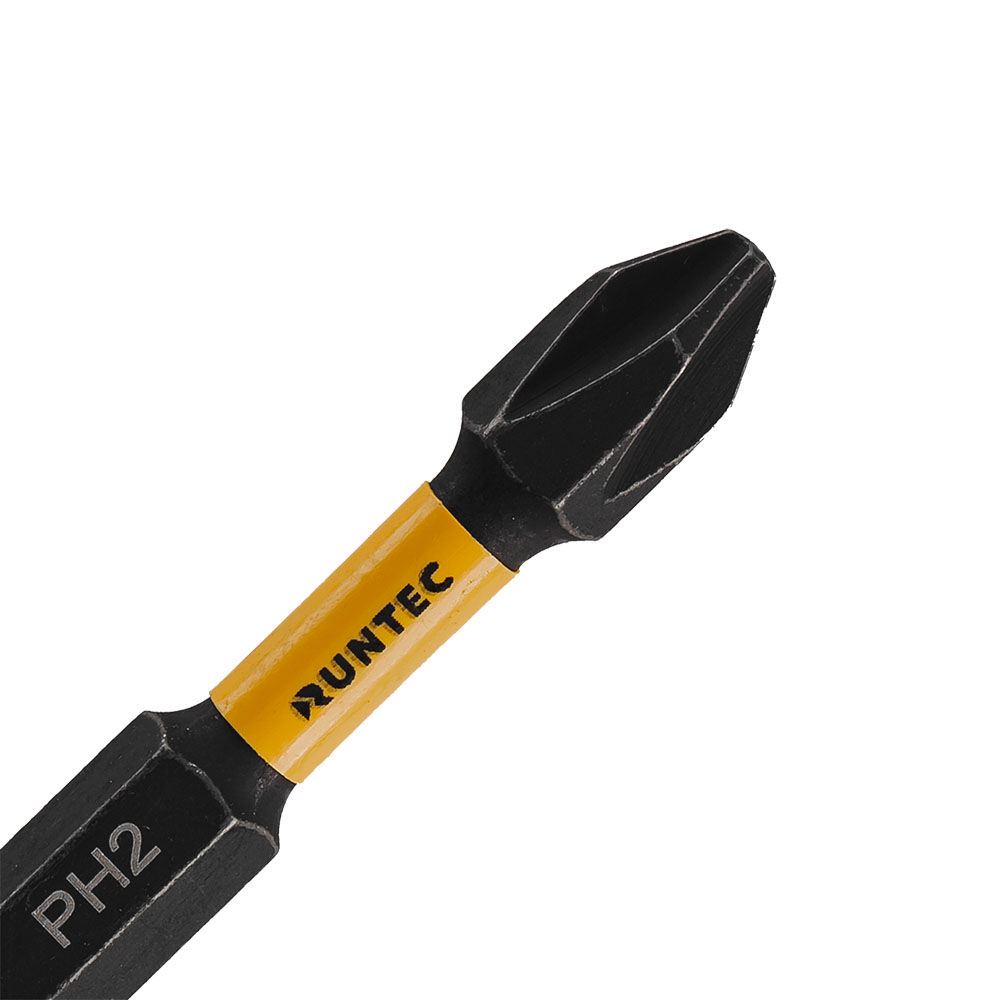 Бита ударная RUNTEC H6.35 50мм PH2 5шт., RUNTEC, RT-IB50