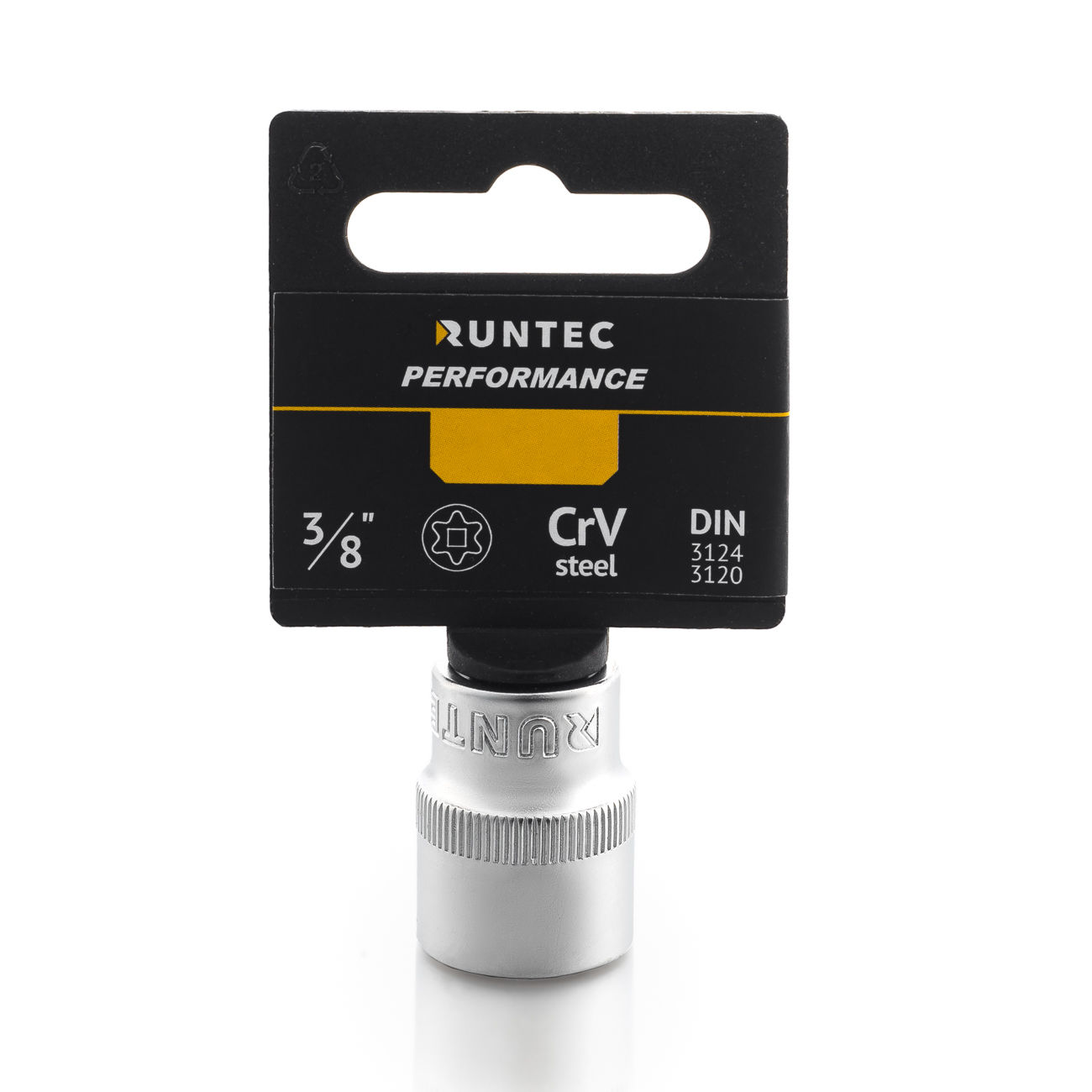 RUNTEC RT-H38SE16 Головка торцевая RUNTEC CrV, E-профиль, 3/8, E16 (RT-H38SE16)