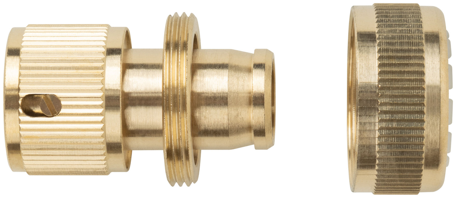 Соединитель, латунь 3/4 (77441)