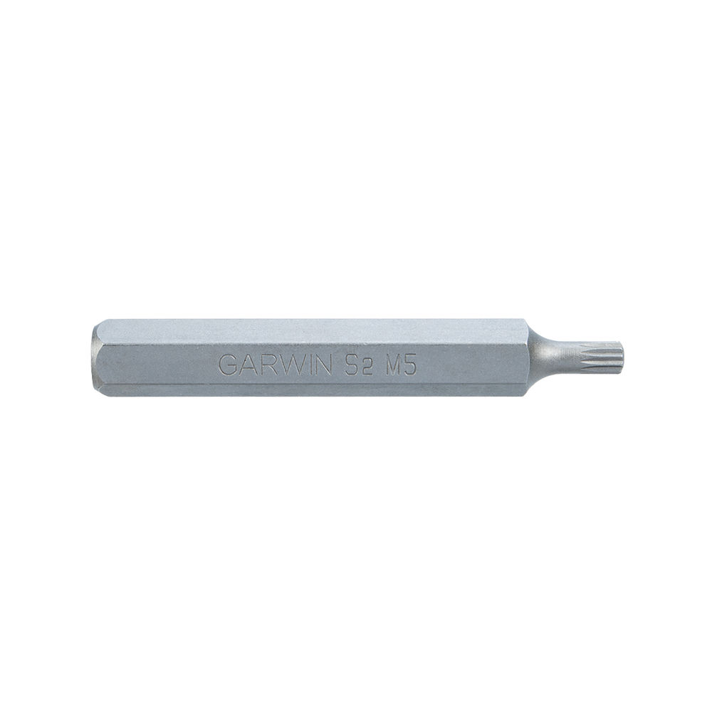 Бита, с шестигранным хвостовиком, 10 мм, M5, 75 мм, 1 шт, GARWIN PRO, 631055-M5