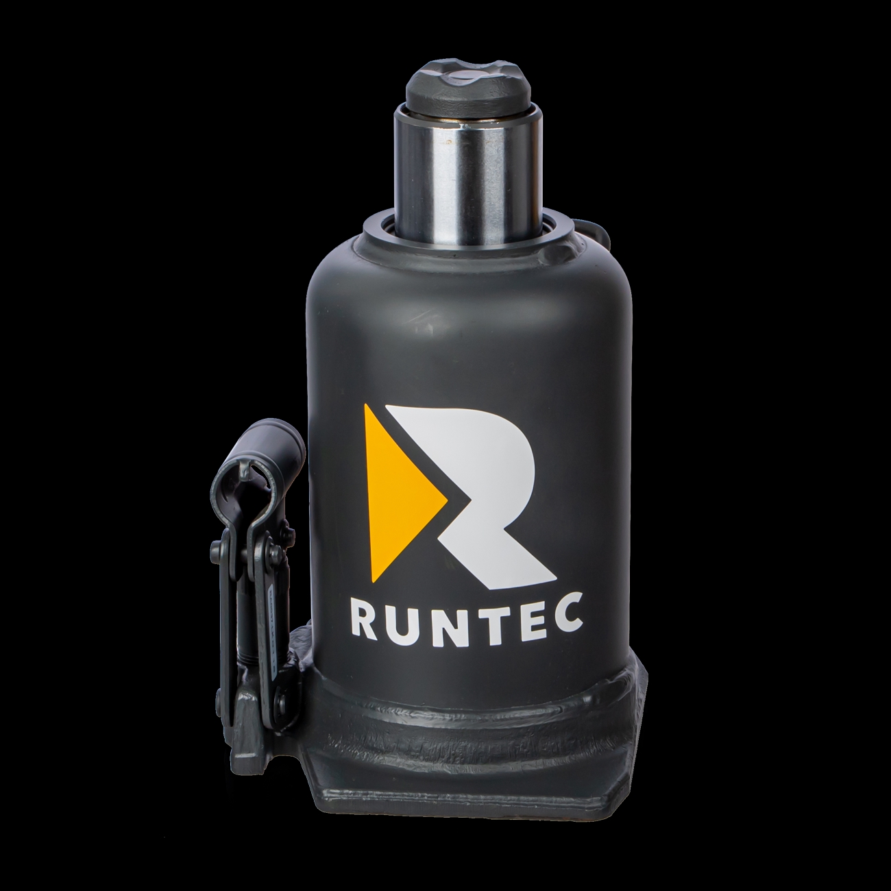 Домкрат бутылочный двухштоковый профессиональный 12 т, 235-590 мм RUNTEC RT-WJ12