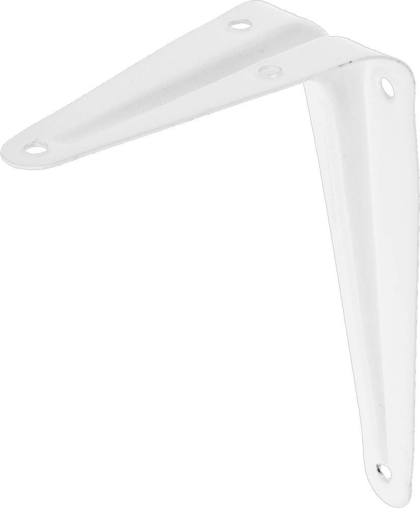 Уголок-кронштейн 100 х 75 мм белый STAYER 37400-1